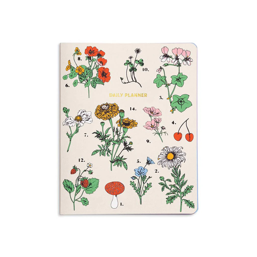 Botanical Cream To-Do Planner