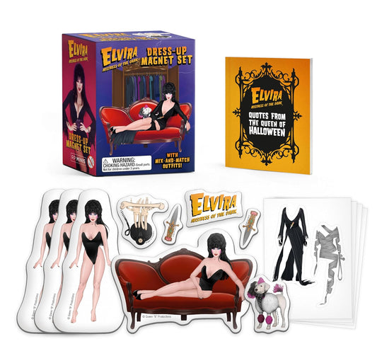 Elvira Dress-Up Magnet Set