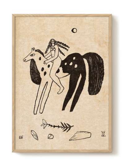 Wild and Free print