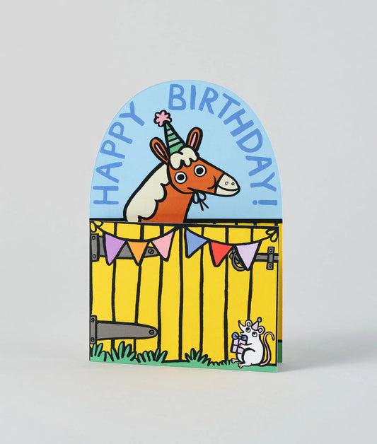 Farmyard Birthday card