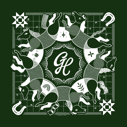 Gift Horse 10th Birthday Bandana