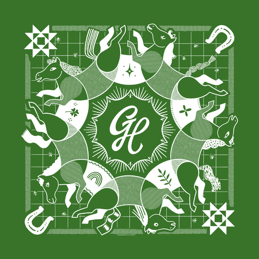 Gift Horse 10th Birthday Bandana