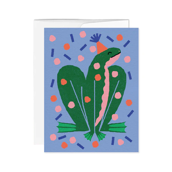 Party Frog card