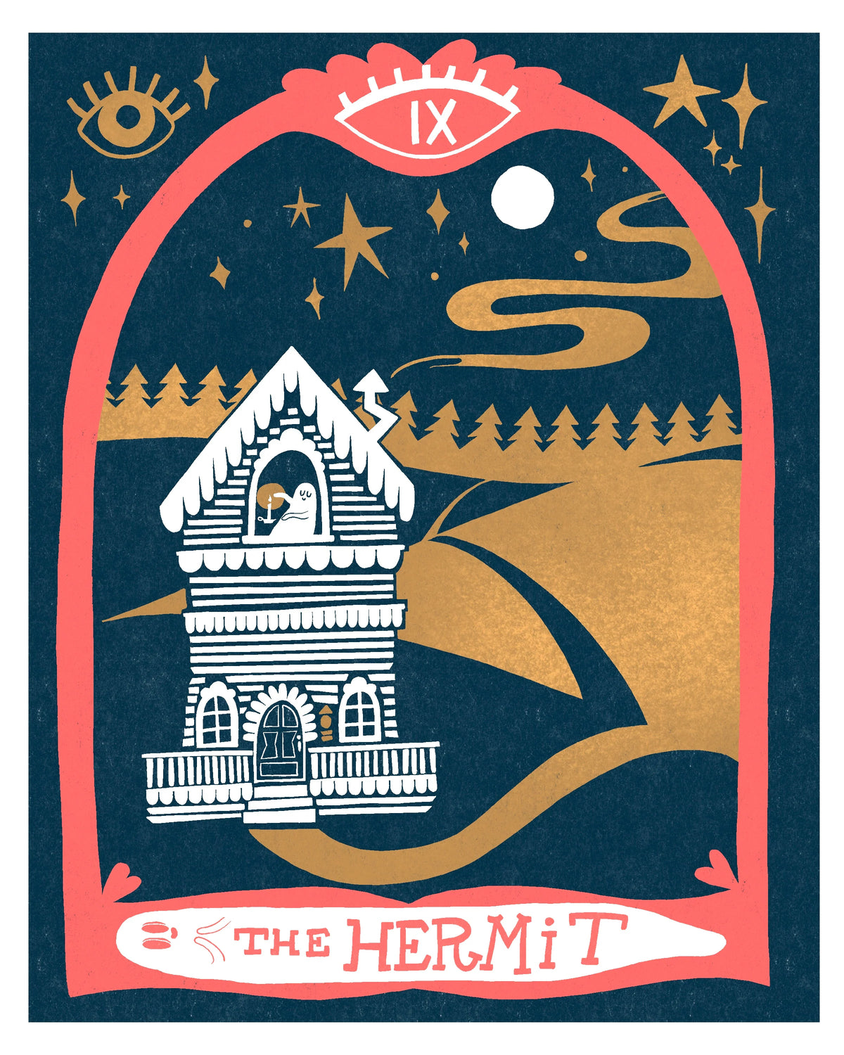 The Hermit print