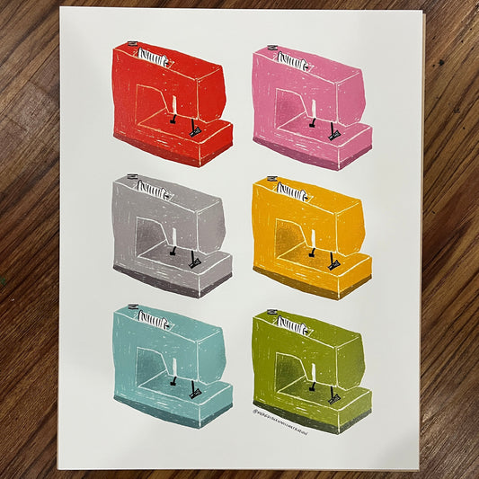 Sewing Machines print