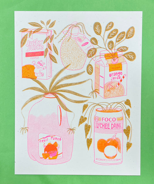 Fruity Drinks print