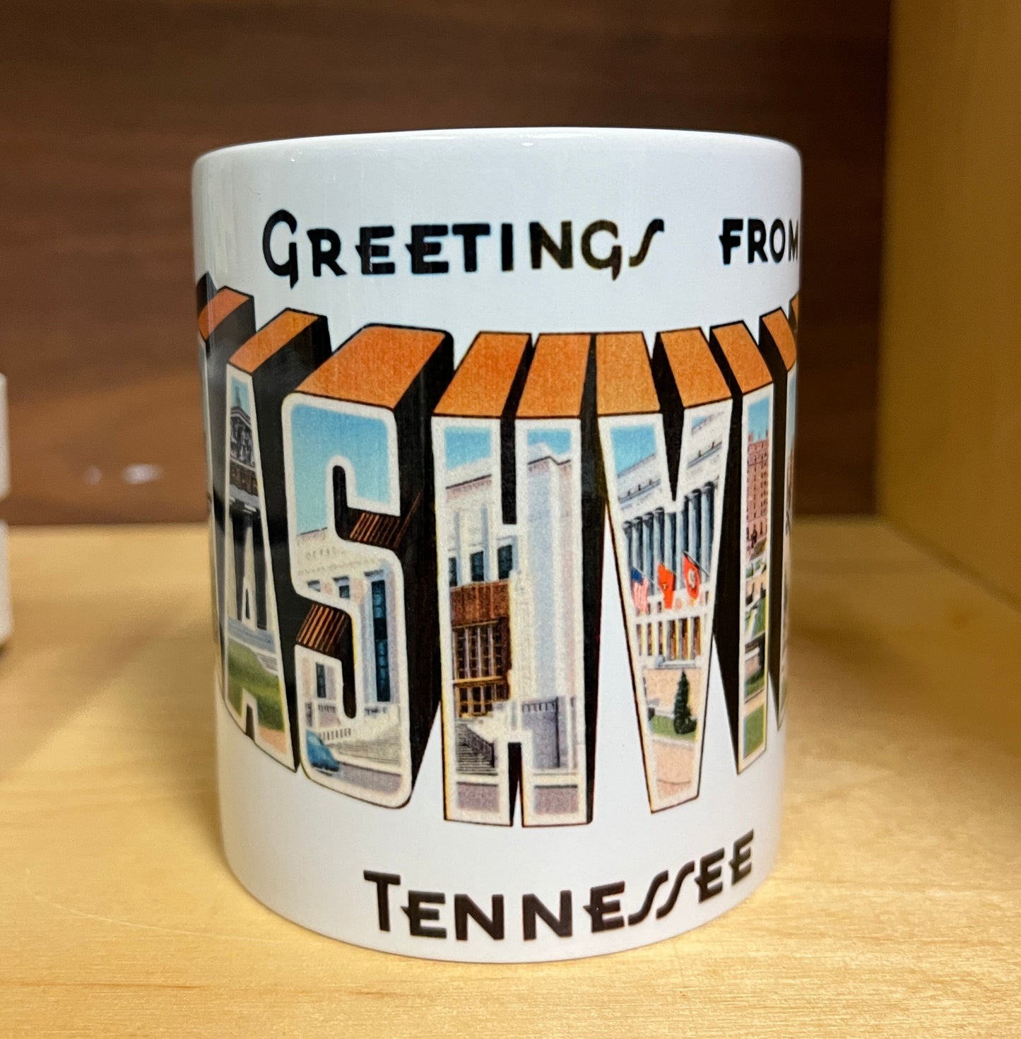 Greetings from Nashville Mug