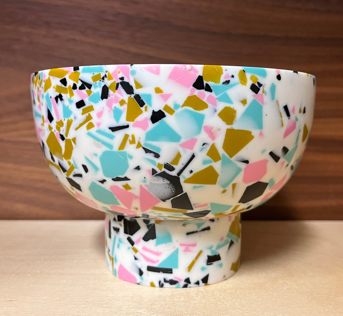 Terrazzo Pedestal Pots