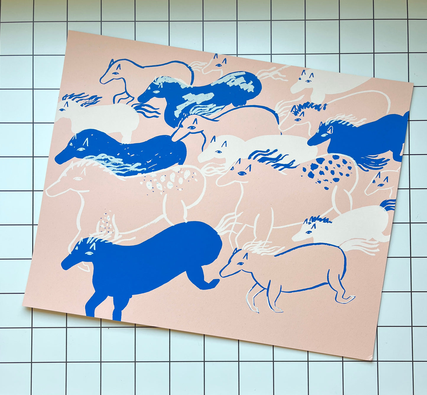 Stampede print