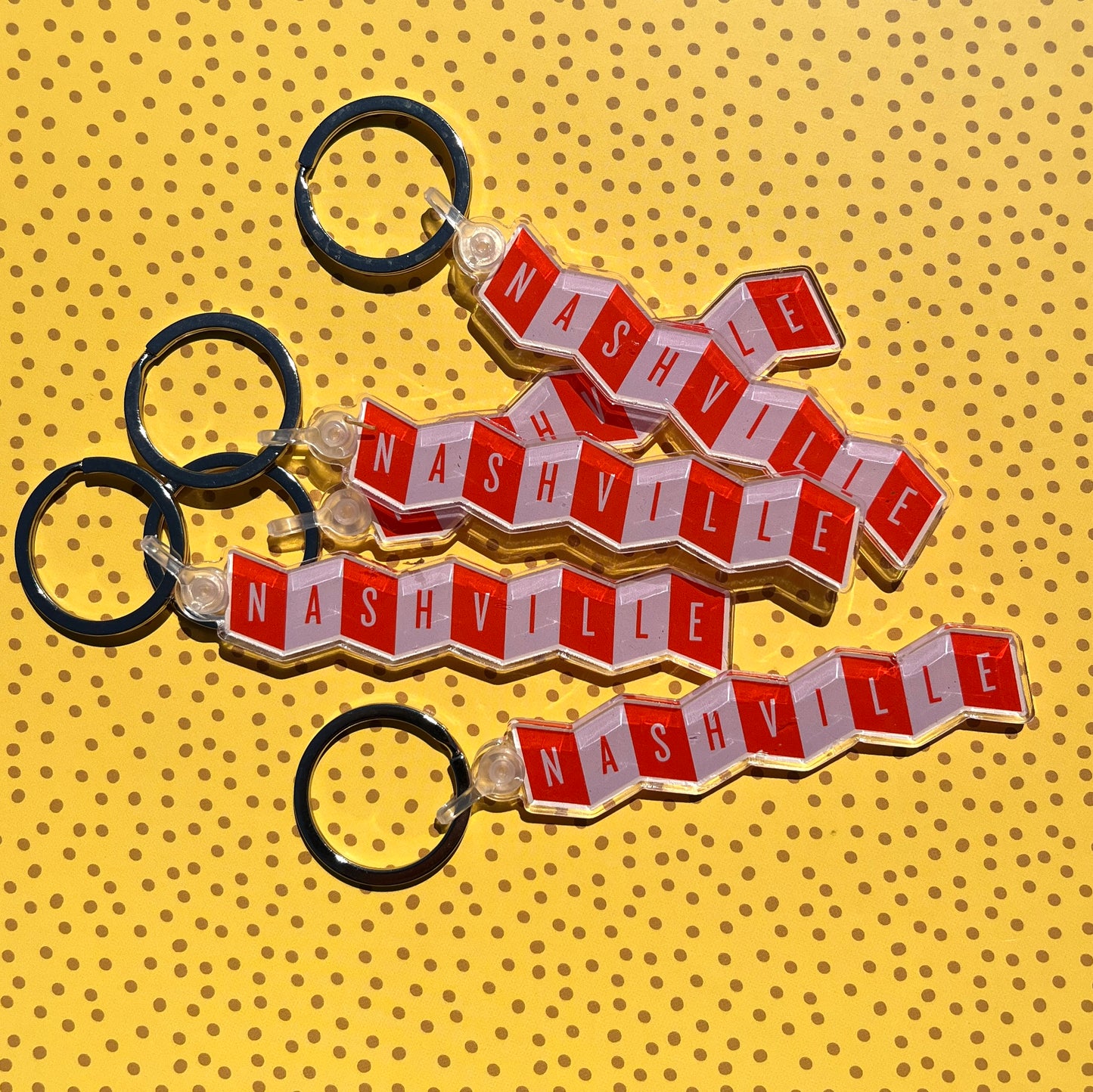 Nashville Rollerama Keychain