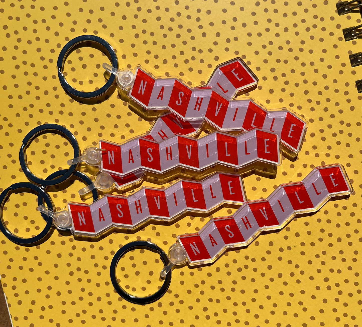 Nashville Rollerama Keychain