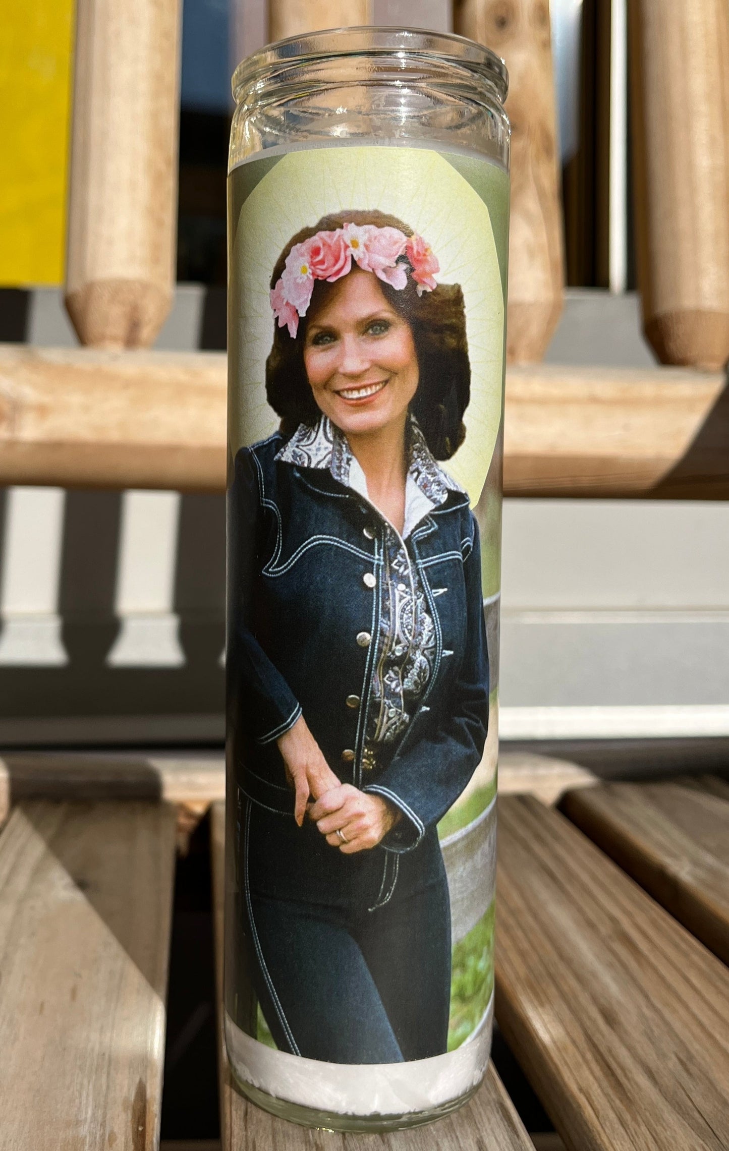 Country Music Prayer Candle