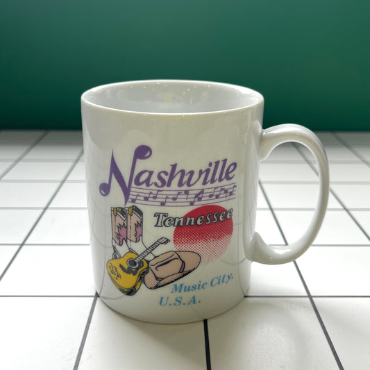 Nashville Music City Mug