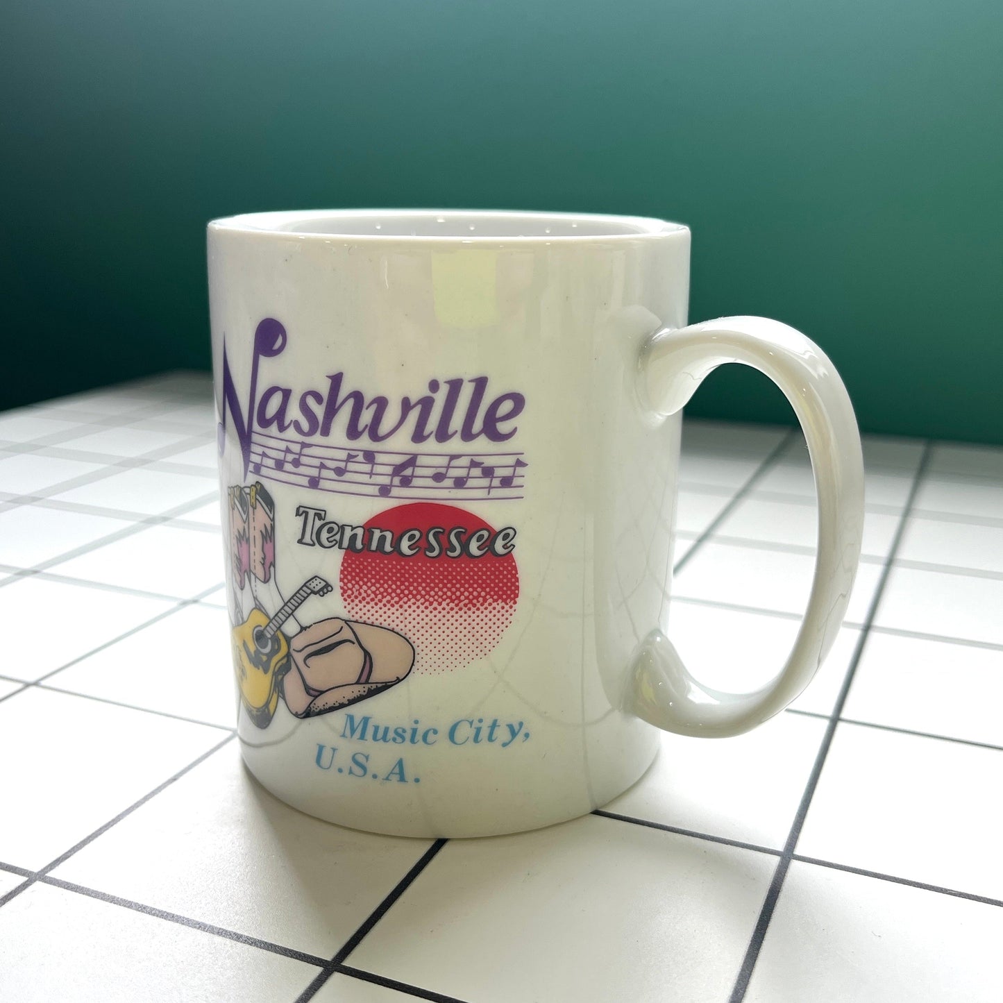 Nashville Music City Mug