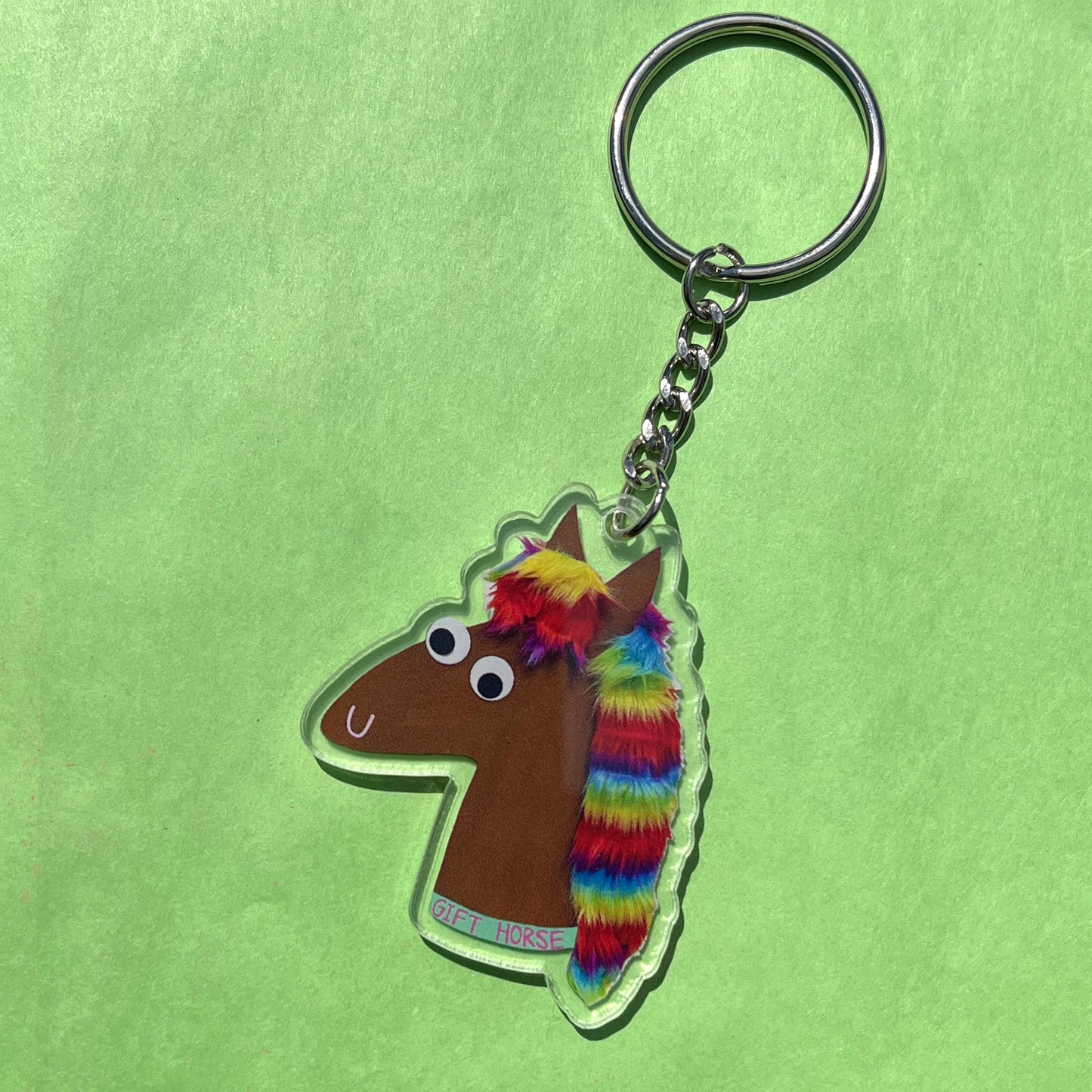 Gift Horse Sassy Keychain