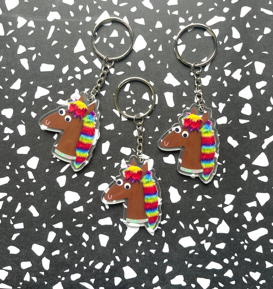 Gift Horse Sassy Keychain