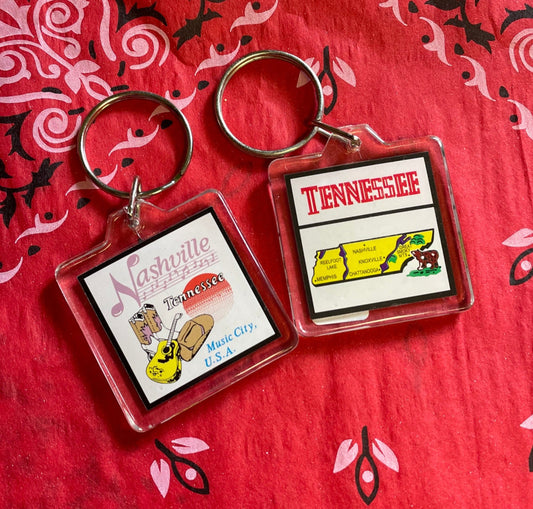 Tennessee Souvenir Keychain