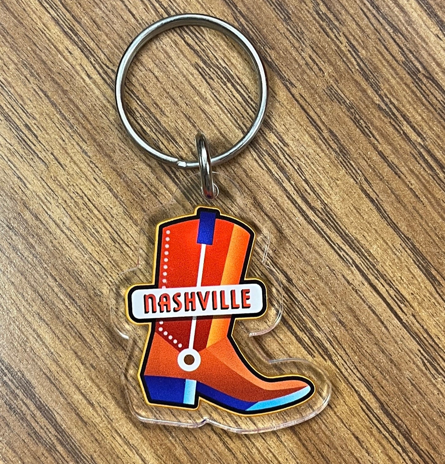 Nashville Boot Keychain