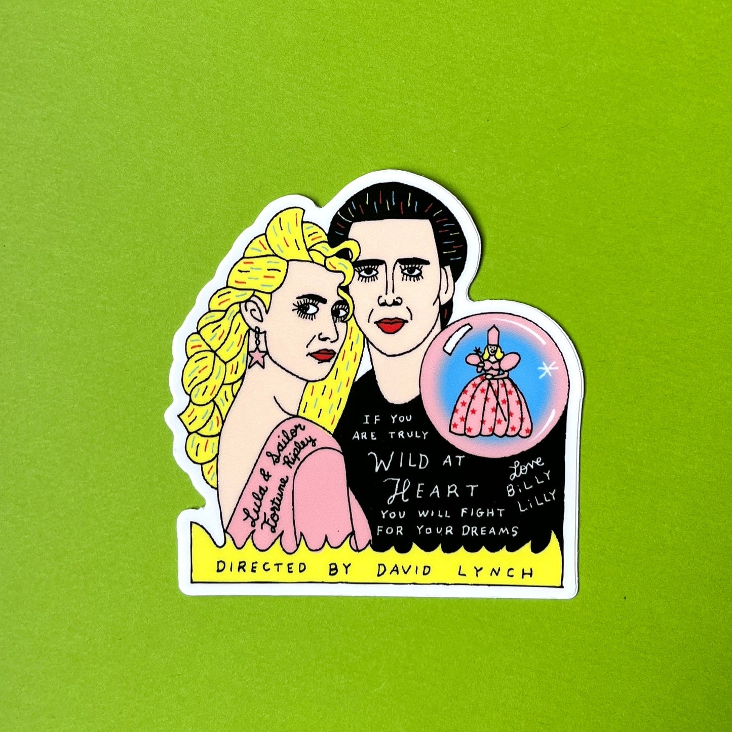 Wild At Heart Sticker