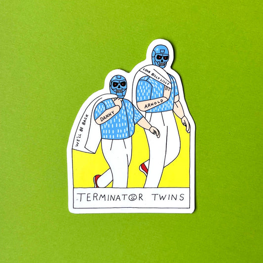 Terminator Twins Sticker
