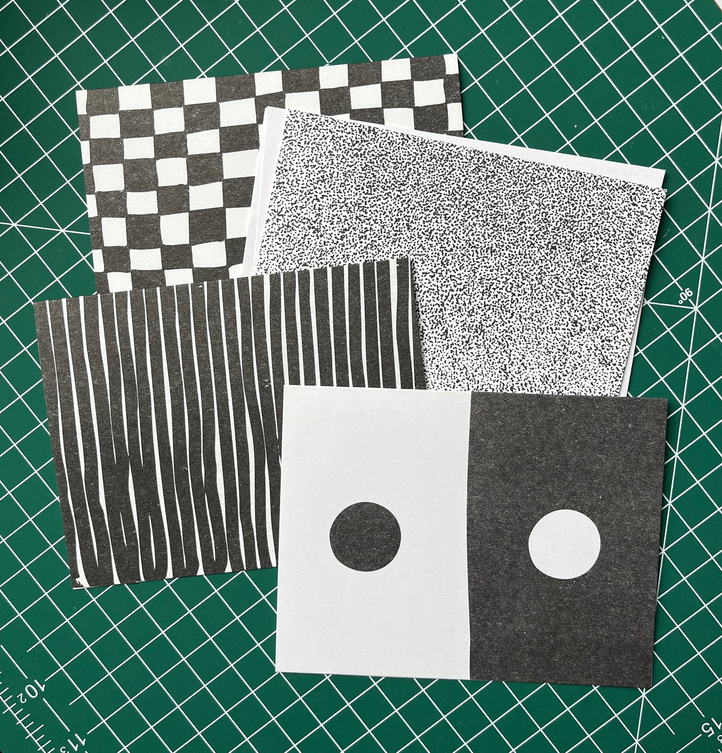 Black Stripes card