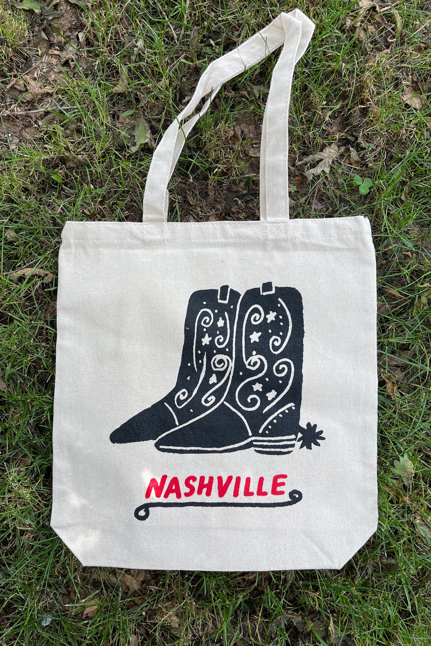 Nashville Boots Tote Bag