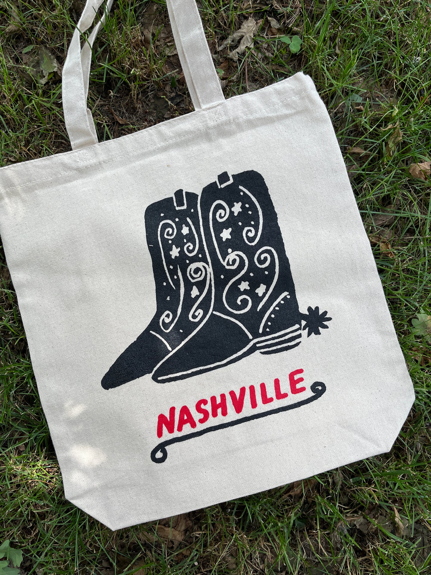 Nashville Boots Tote Bag