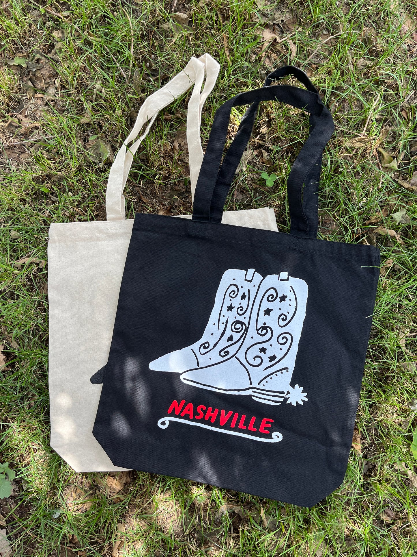 Nashville Boots Tote Bag