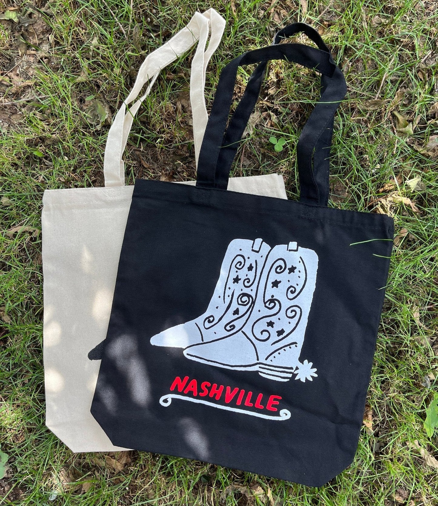 Nashville Boots Tote Bag