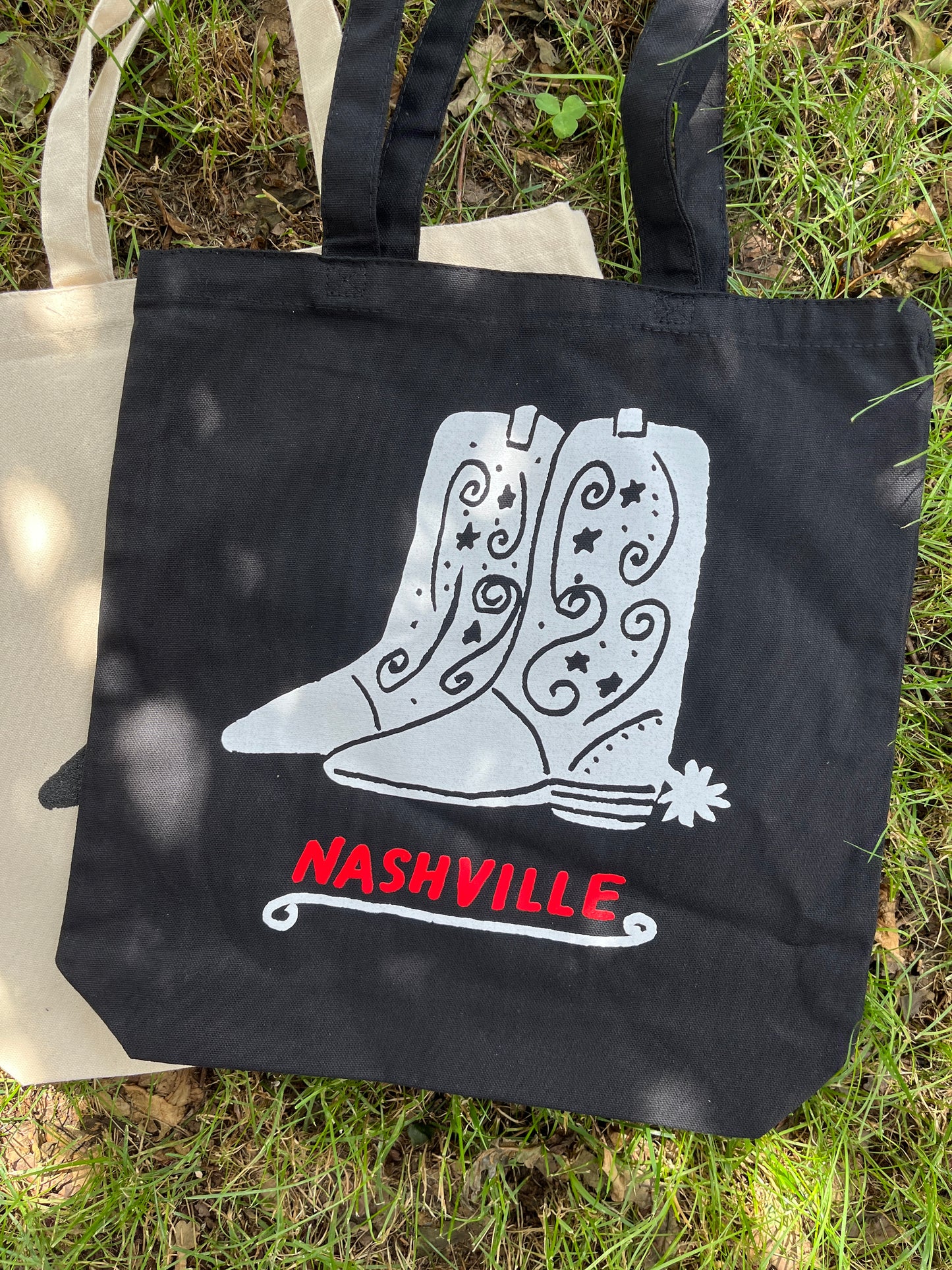 Nashville Boots Tote Bag