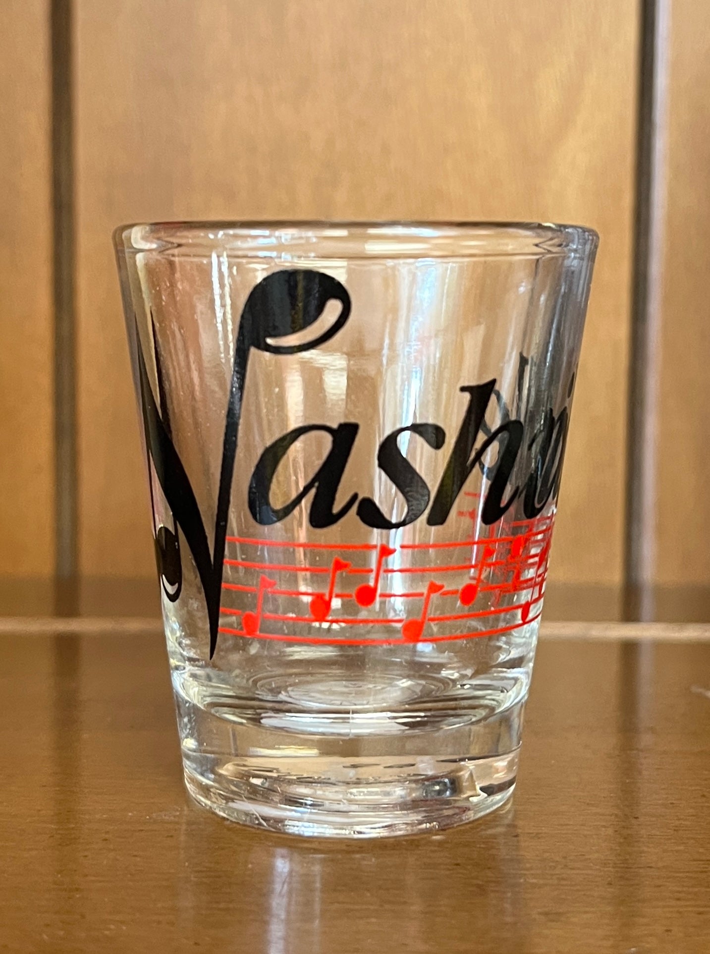 Nashville Music Notes Shot Glass