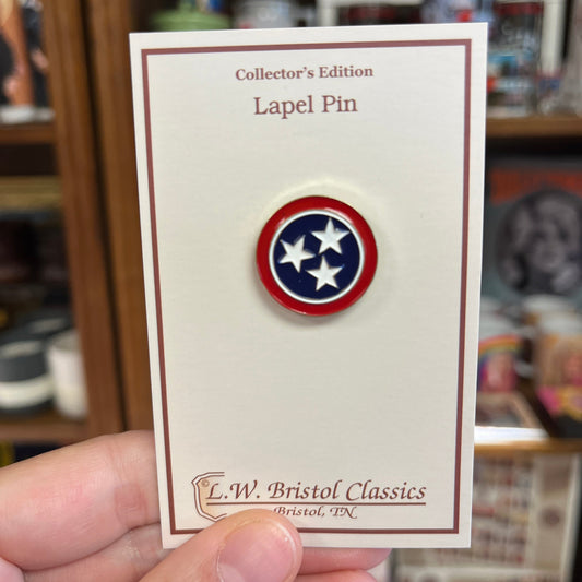 Tristar Lapel Pin