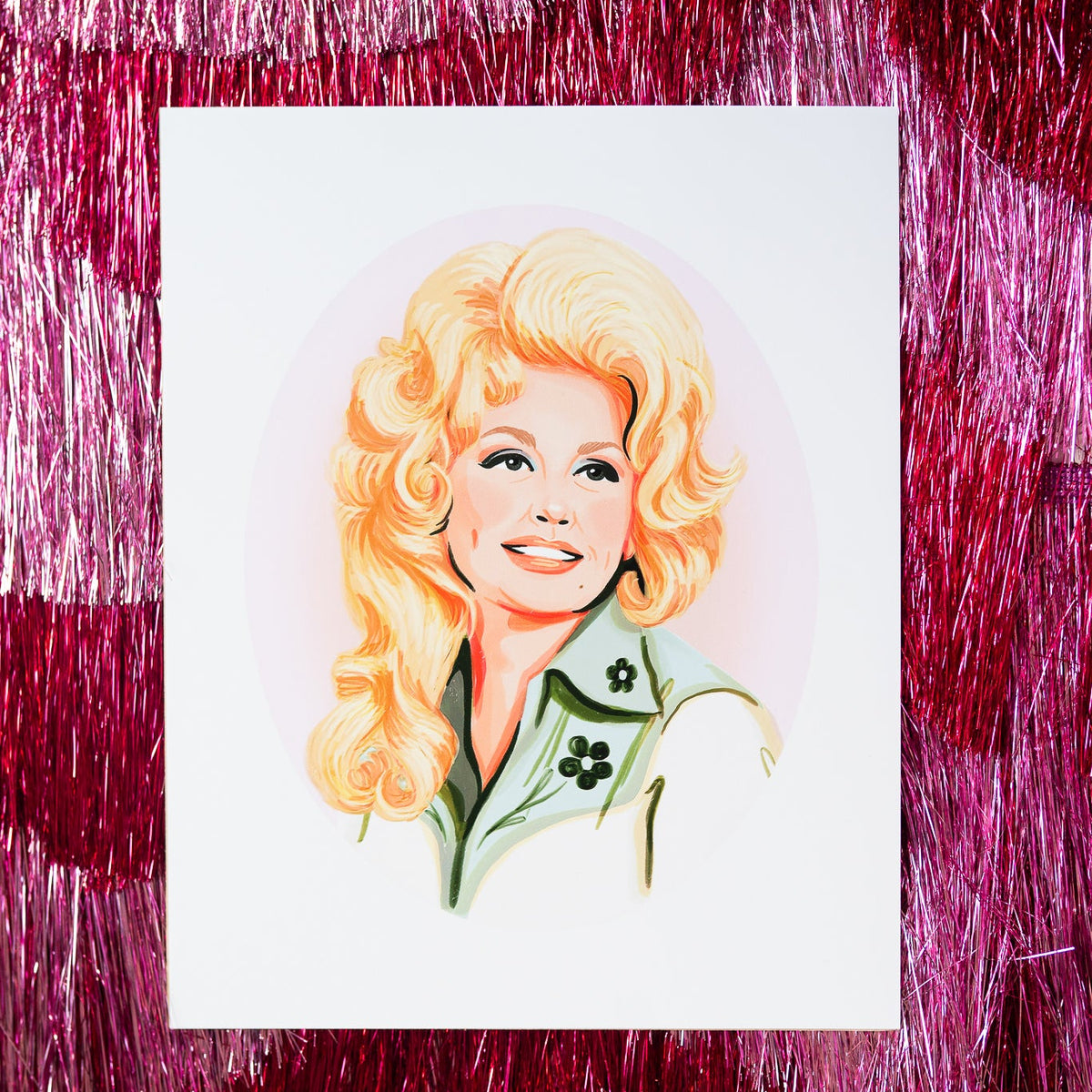 Dolly Portrait print