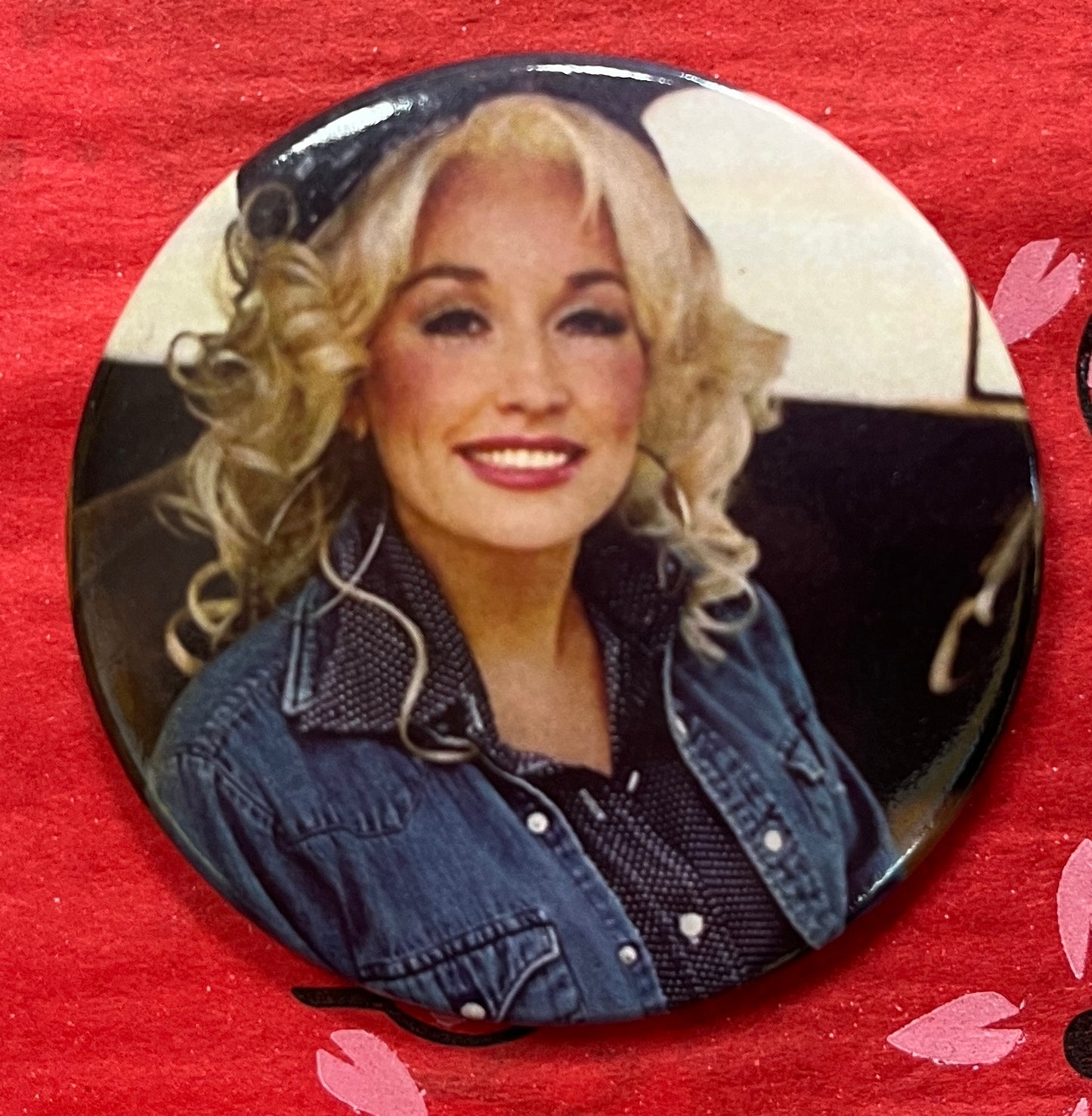 Dolly in Denim Button