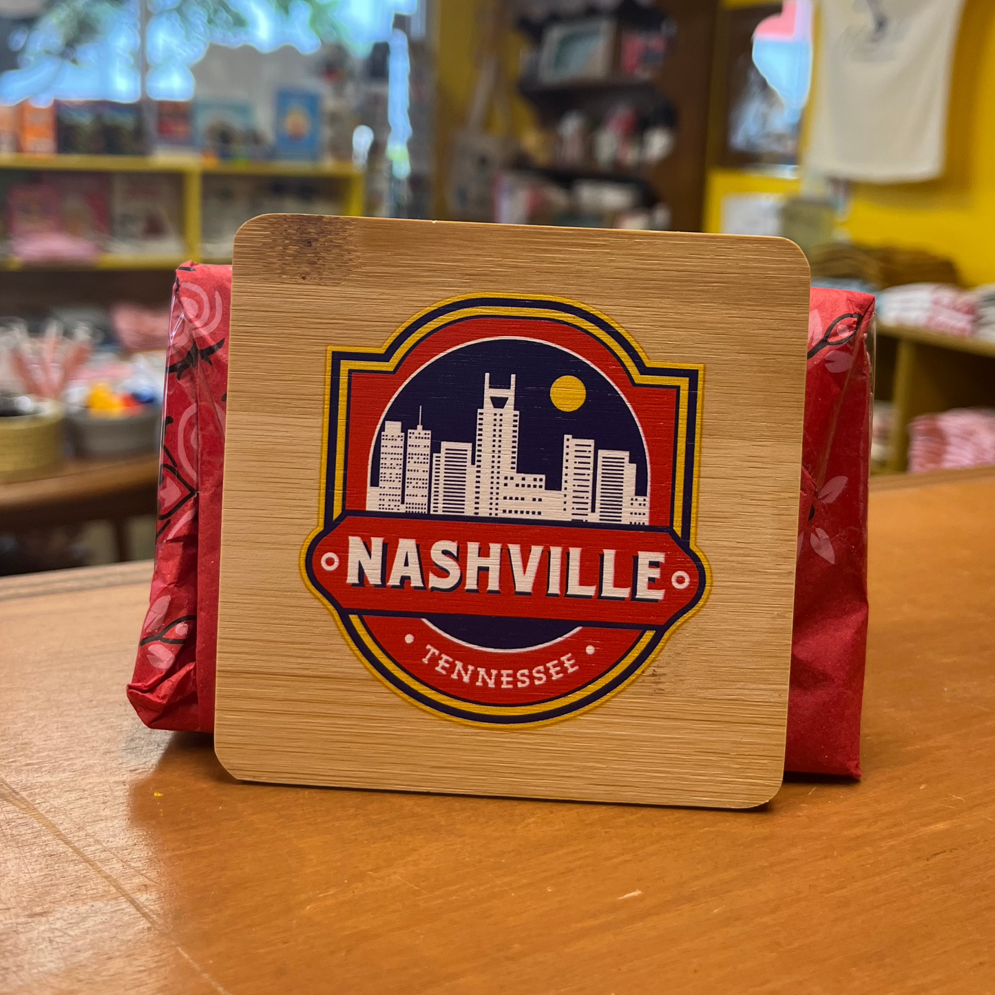 Nashville Bamboo Coasters