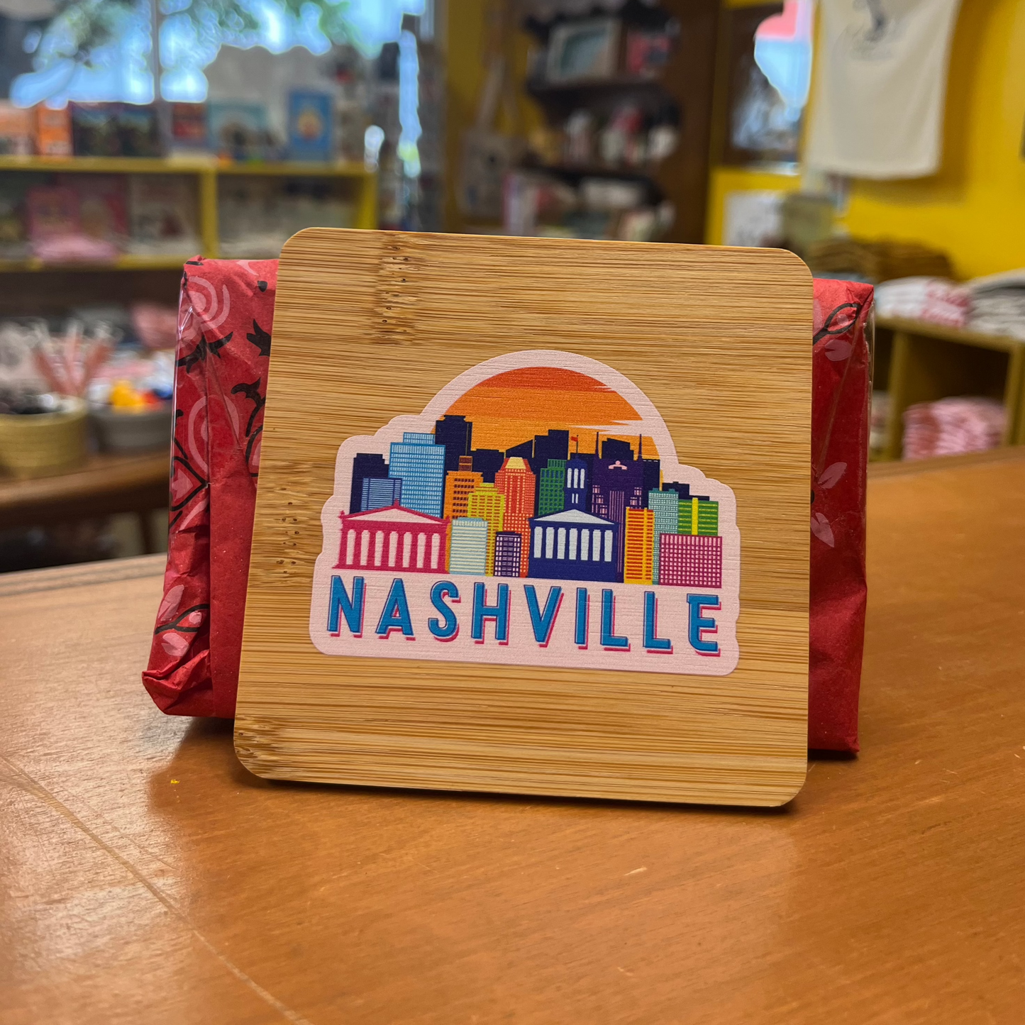 Nashville Bamboo Coasters