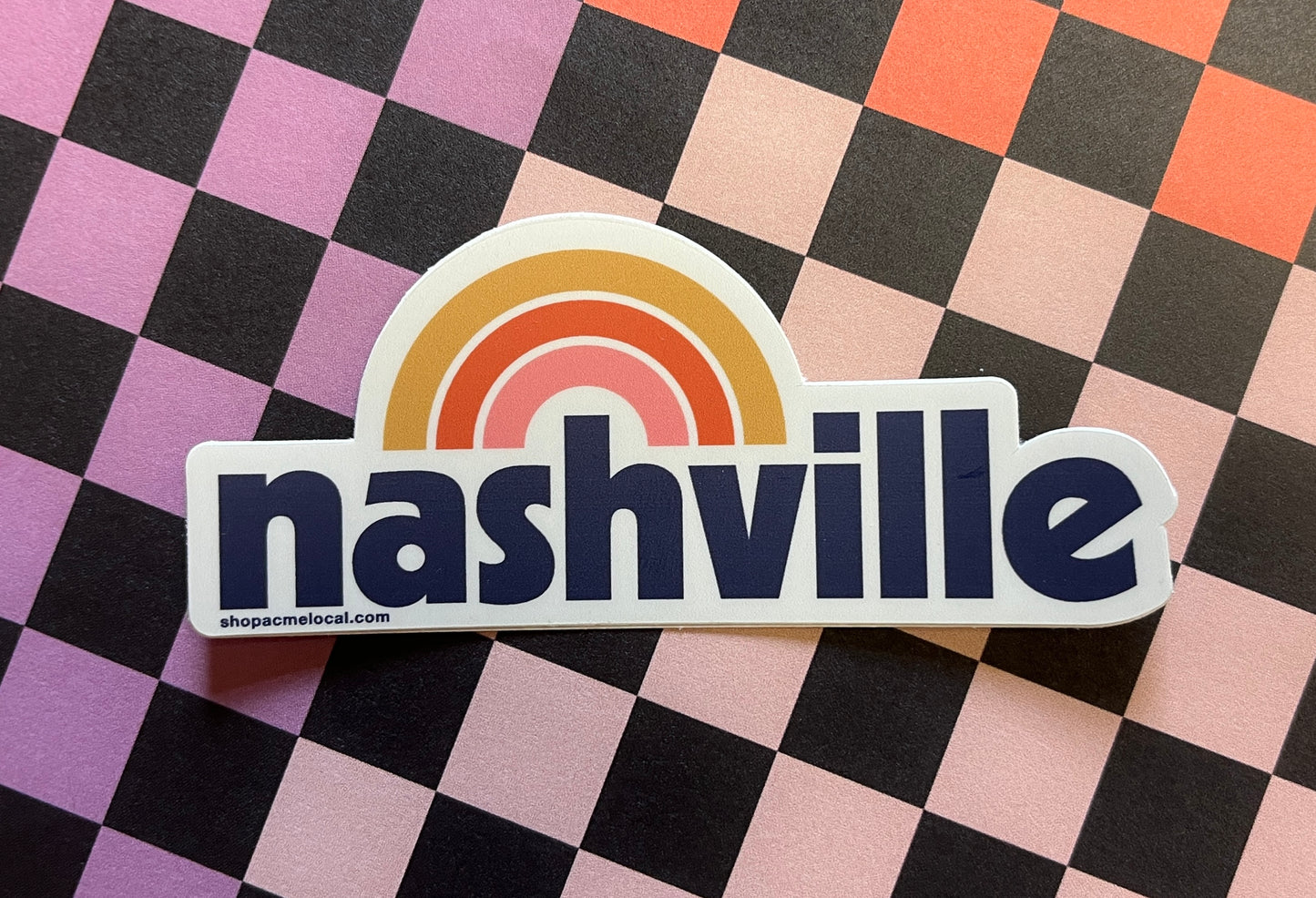 Nashville Sunset Sticker