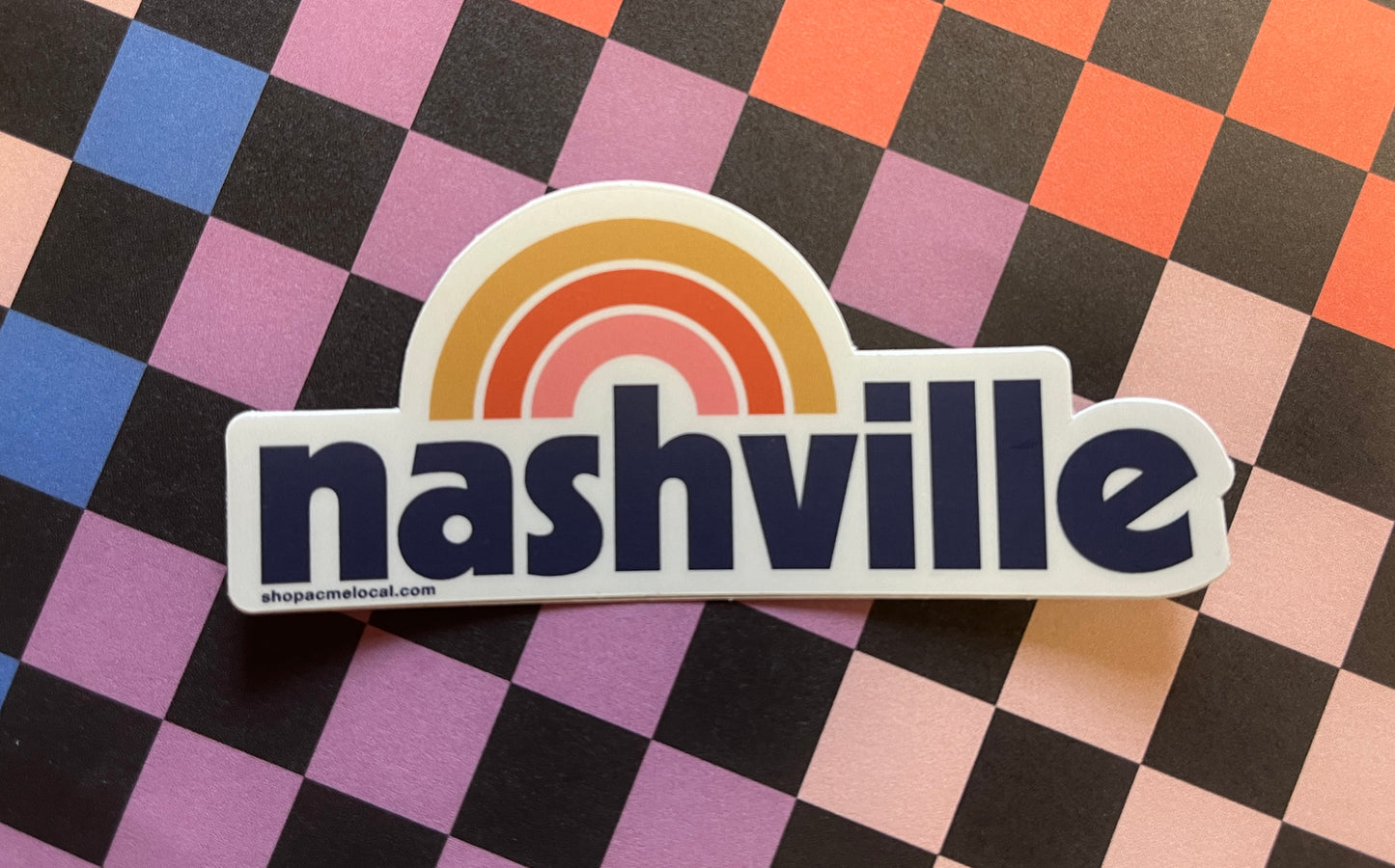 Nashville Sunset Sticker