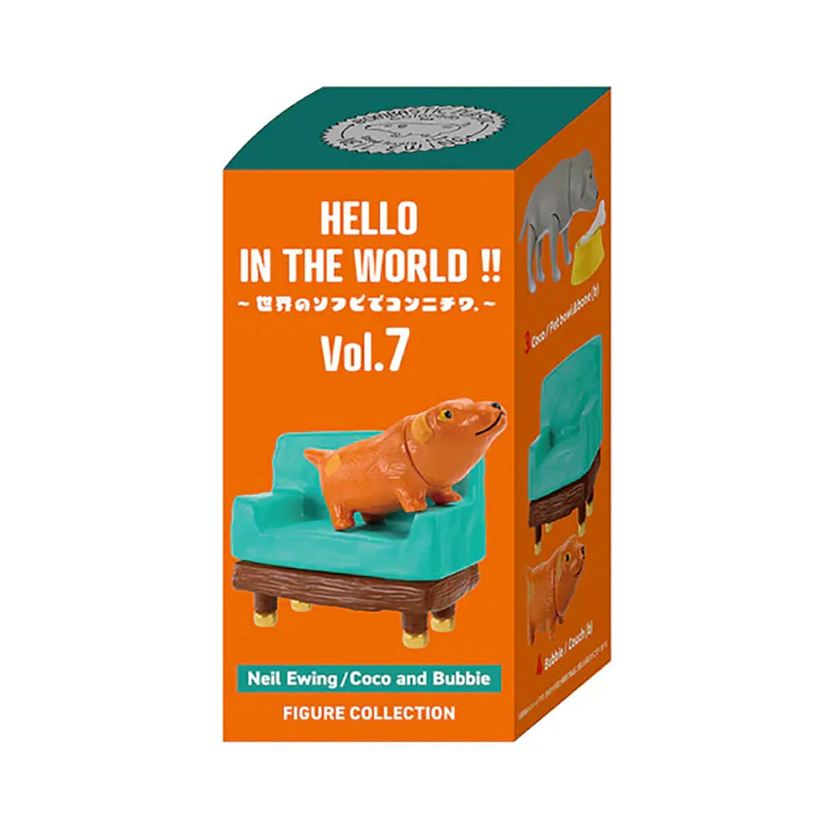 Dog Coco & Bubbie Hello in the World Vol.7 Blind Box