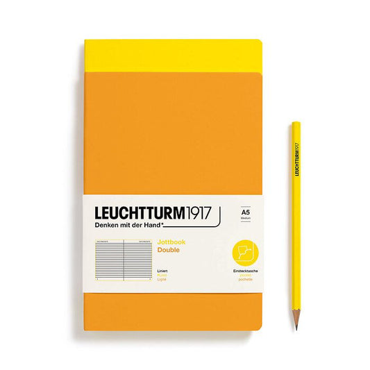 Leuchtturm Medium Double Jottbook: Ruled