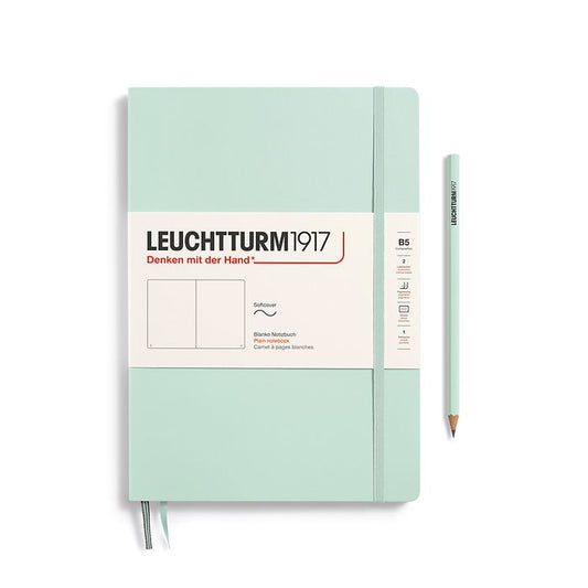 Leuchtturm B5 Composition Softcover Notebook: Plain Pages