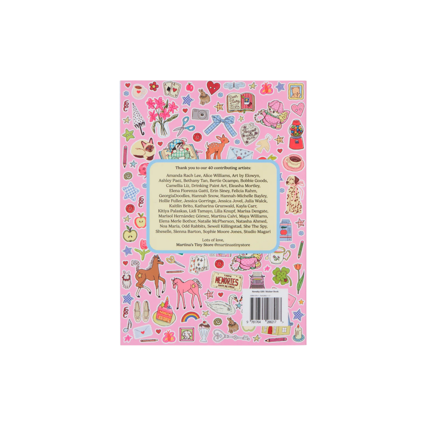 Martina's Tiny Store Official Sticker Book Vol. 2