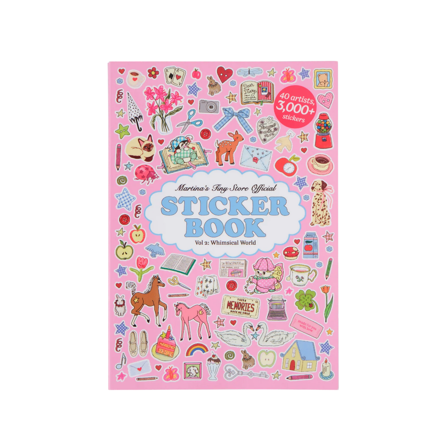 Martina's Tiny Store Official Sticker Book Vol. 2