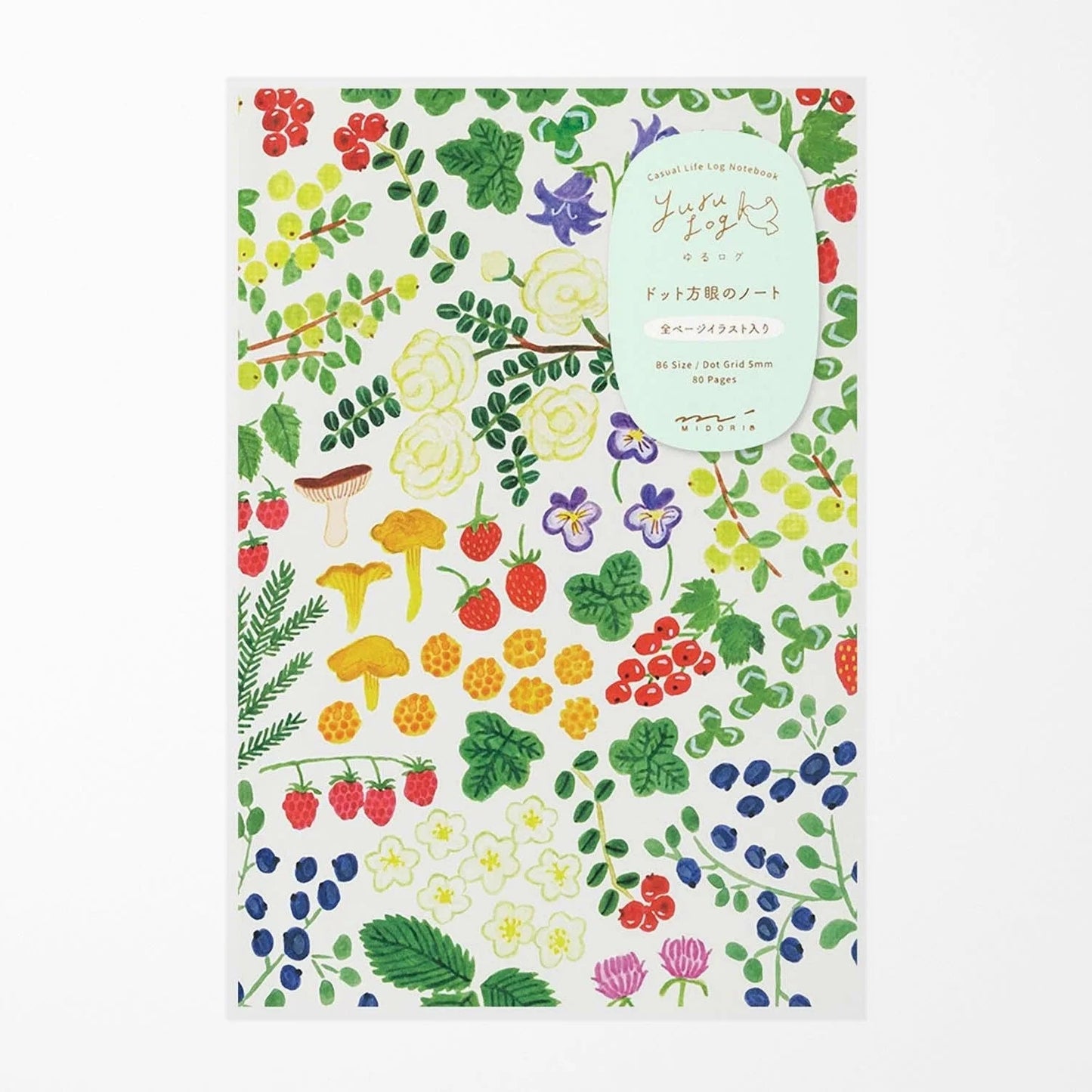 Yuru Log B6 Notebook - Scandinavia