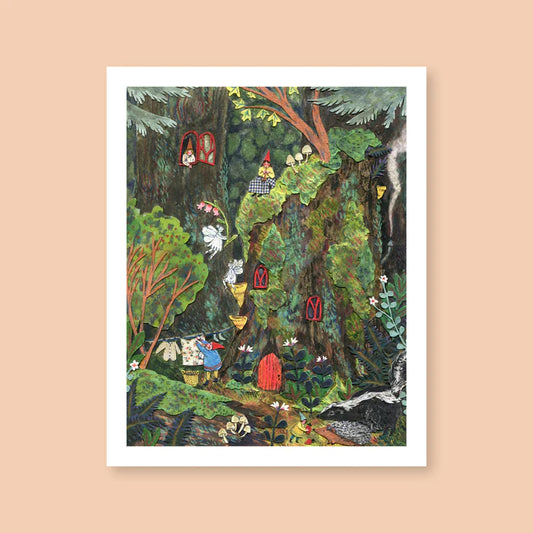 Gnome Home print
