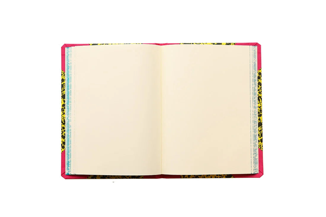 Pebble Cloud Lemon Blank Notebook