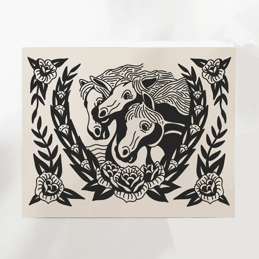 Pharaoh's Horses Print