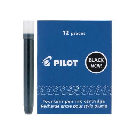 Pilot Fountain Pen Refill Ink Cartridges (6)