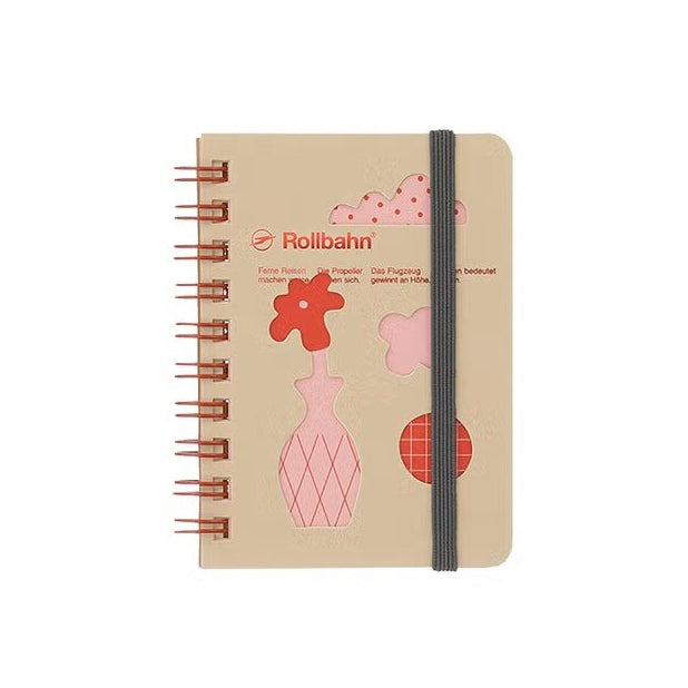 Rollbahn Flowers Mini Spiral Notebook