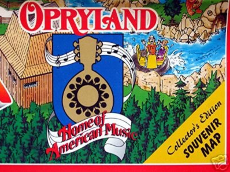 Opryland Collector's Edition Map